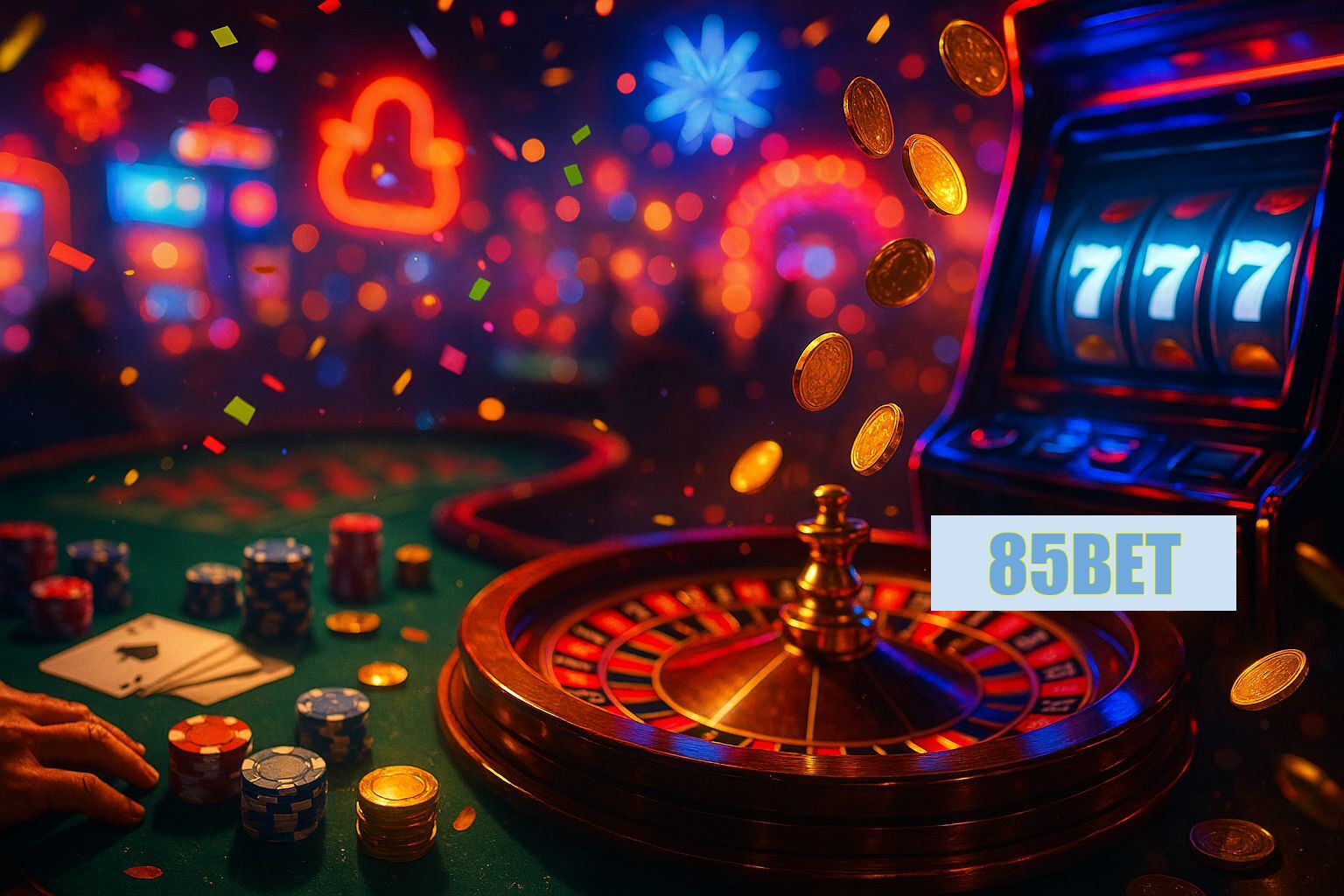 Jogos emocionantes no 85BET