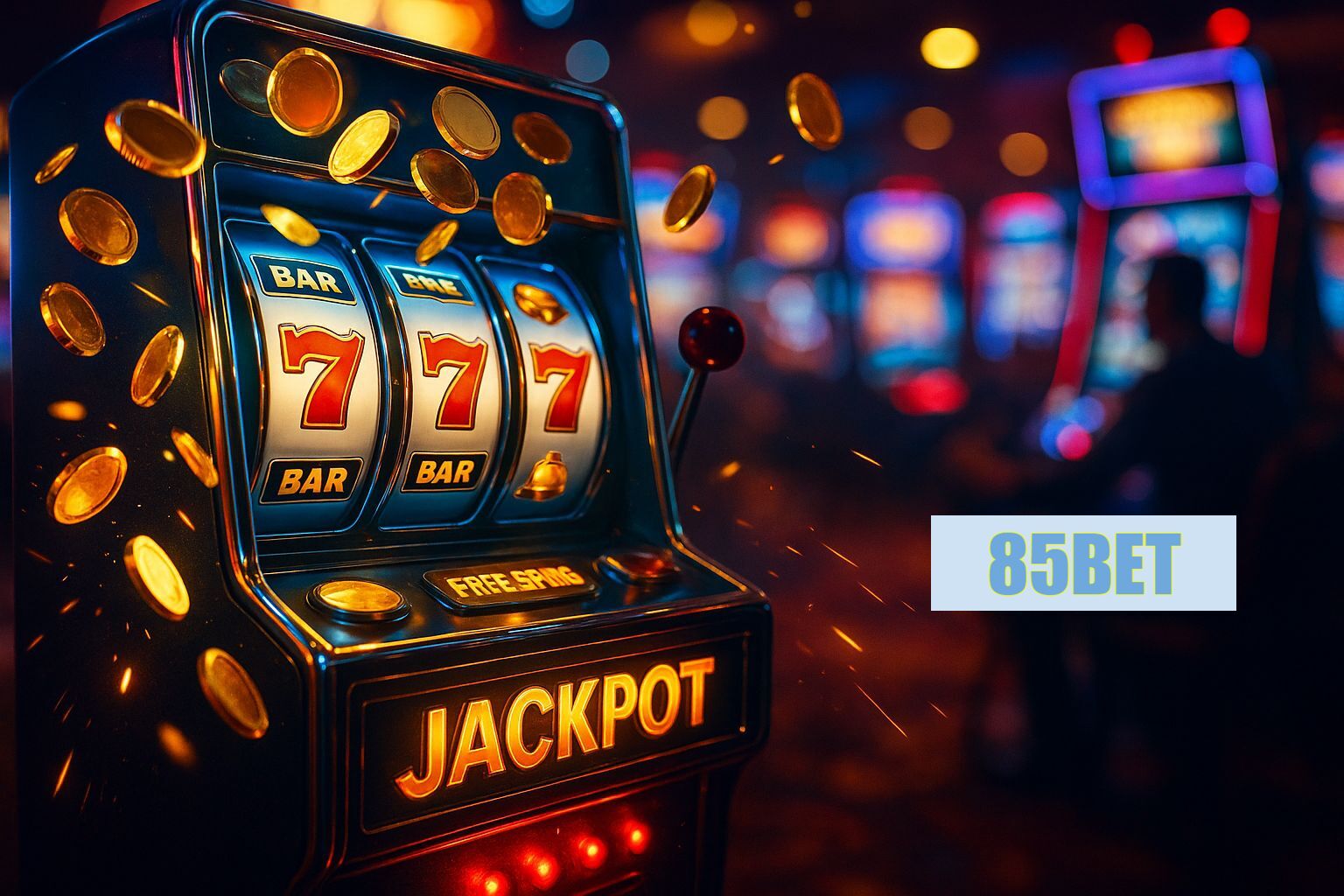 Diversos jogos de caça-níqueis